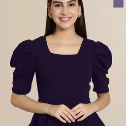 Tromko Puff Sleeve Top-image-99