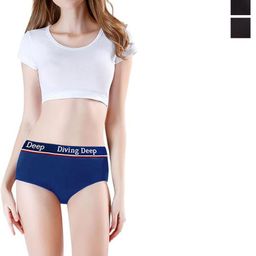 Diving Deep Women Pack of 3 Cotton Hipster Briefs-image-125
