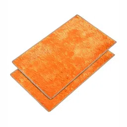 Aura 2-Pcs Yellow Velvet Anti-Skid & Water Absorbent Entrance Doormats-picture-35