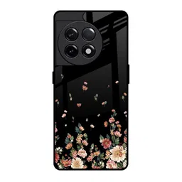QRIOH Floral Printed OnePlus 11R 5G Back Case Mobile Accessories-34