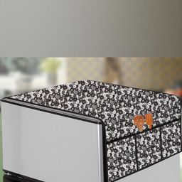 The Furnishing Tree White Plastic Refrigerator Cover-picture-32