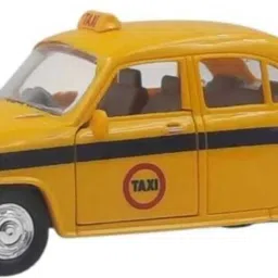 Ambassador Kolkata Taxi Car, Door Openable, Door Openable Taxi,Pull Back Action-20