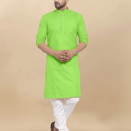 VS MALL Mandarin Collar Straight Kurta-image-94