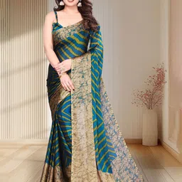 SUPERLAXMI Leheriya Printed Saree-picture-58