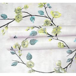 Jaamso Royals Pink & Green Printed Waterproof Wall Sticker-image-76