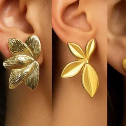 ISHTAARA Women Gold Earrings-picture-14