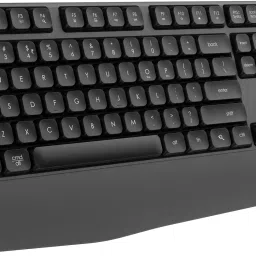 ZEBRONICS Companion 202 Wireless Standard Desktop Keyboard Compatible with Desktop, Laptop, Mac 104 Keys, Copilot AI Key, 12 Multimedia Keys, 1600 DPI, Silent, 4 Buttons image 2