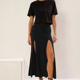 Trendyol Women Flared Maxi Skirts-picture-57