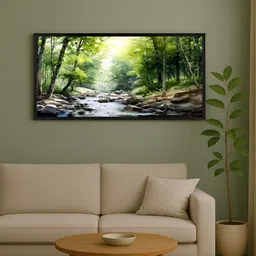 999Store Green & Brown 1 Piece Canvas Other Wall Paintings-image-95