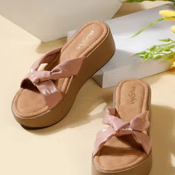 VALIOSAA Women Flatform Heel Sandals-57