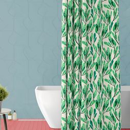 ArtzFolio Single Piece Waterproof Polyester Shower Curtain-image-21