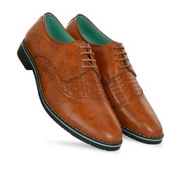 NOAK Men's Tan Formal Shoes-image-90