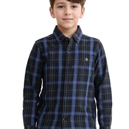RARE ONES Boys Opaque Checked Casual Shirt-image-63