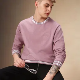 Dennis Lingo Men Round Neck Pullover Cotton Sweatshirt-image-16