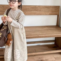LULU & SKY Girls Ankle-Length Dungaree-image-73