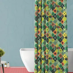 ArtzFolio Single Piece Waterproof Polyester Shower Curtain-picture-29