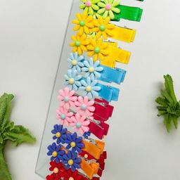 Samsara Couture Girls Set of 6 Alligator Hair Clip-7