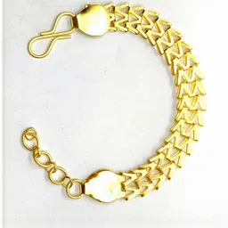 Dynamic Retail Global Men Gold-Plated Link Bracelet-image-48