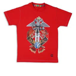 Little Marco Boys Printed T-shirt-45