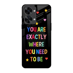 QRIOH Typography Printed Oneplus Nord 2T Back Case Mobile Accessories-11