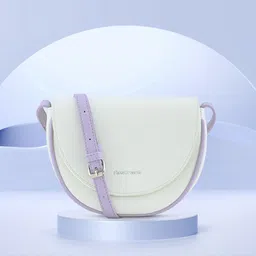 Fastrack Women Textured Half Moon Sling Bag-10