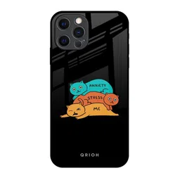 QRIOH Quirky Printed iPhone 12 Pro Back Case Mobile Accessories-picture-14