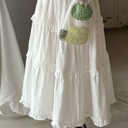 LULU & SKY Girls Tiered Maxi Skirt-image-41