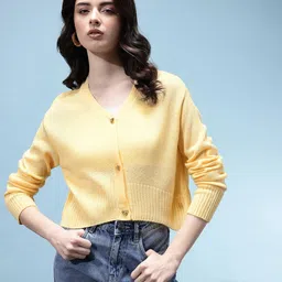 glitchez V-neck Oversized Cardigan-picture-32