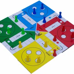 parksons 2 in 1 - Snakes & Ladder and Ludo Dart Board Game image 2
