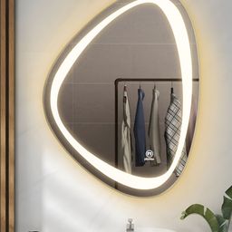 Plantex Transparent Bathroom Wall Mirror-picture-41