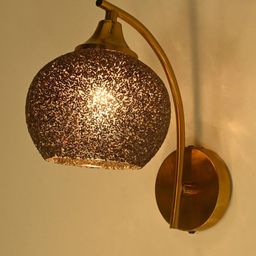 1ST TIME Black Printed Glass Cylinder Shaped Wall Lamp-picture-46