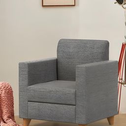 Chumbak Bangalore Grey Modern Lounge Chair-image-22