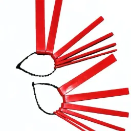 safe-o-kid Talk Tools for Oral Development and Speech Therapy tool, Reusable, Red Teether image 2