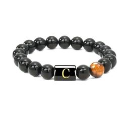 EDMIRIA Gold-Toned Wood Elasticated Bracelet-picture-41