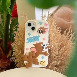 CASE CREATION Cartoon Characters Printed iPhone 14 Back Case Mobile Accessories image 2