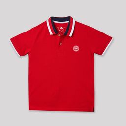 JUNIOR KILLER Boys Polo Collar Pure Cotton T-shirt-image-88