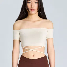 ZOMODA Off-Shoulder Crop Top-image-33