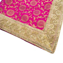 Navti Creations Brocade Jaicard Silk Shawl-picture-9