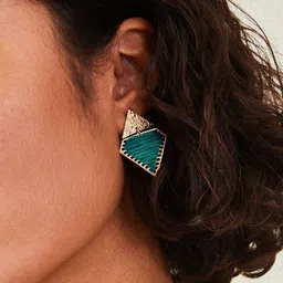 Accessorize Triangular Drop Earrings image 5