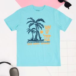 Pantaloons Junior Boys Graphic Printed Round Neck Cotton T-shirt-38