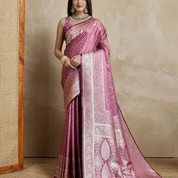 all about you Woven Design Zardozi Satin Mysore Silk Saree-picture-46
