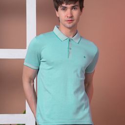 COBB Polo Collar Cotton T-shirt-image-98