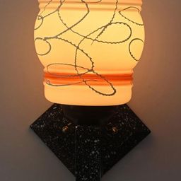 1ST TIME Brown & White Glass Traditional Cylinder Shaped Wall Lamp-picture-40