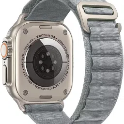 Rikhar Alpine Loop Compatible with Apple Watch Straps 49mm 45mm 44mm 42mm, Nylon Textile Woven Loop with Metal G Hook Sport Band for iWatch Ultra Series 8, 7, 6, 5, 4, 3, 2, 1, SE. Smart Watch Strap-image-3