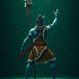16.5 inch Shiv Shankar Bholenath sticker Self Adhesive Sticker-image-26