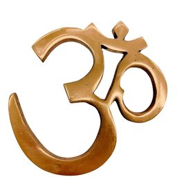 The Spiritual Living Deity Copper-Toned Glossy Copper OM For Door Entrance Wall Decor-image-45