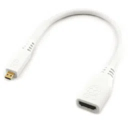 Raspberry Pi Official Micro HDMI to Standard HDMI Adapter image 1