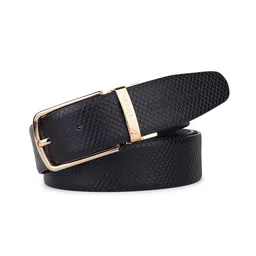 JND Men Textured Leather Reversible Belt-image-49
