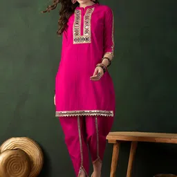 Sangria Embellished Tunic With Trouser Co-Ords-picture-0