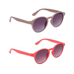 DukieKooky Unisex Kids Purple Lens & Purple Wayfarer Sunglasses with-42